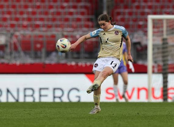 22 03 2026 Soccer Season 2025 2026 1 Women Soccer Bundesliga 21 Matchday 1 FC Nürnberg FCN Club 1 FC Köln Sportfoto Zink DaMa xdaxmax Marlene Lindner 14, 1 FC Nürnberg FCN