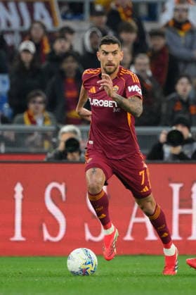 Romaâ??s Lorenzo Pellegrini during the Italian Football Championship League A Enilive 2025 2026 match between AS Roma vs US Lecce at the Olimpic Stadium in Rome on 22 March 2026.  Copyright: xFabrizioxCorradetti IPAxSportx xipa-agency.netx xx IPA_73298919 IPA_Agency_IPA73298919