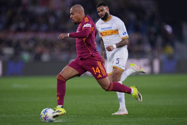 Roma™s Donyell Malen during the Serie A EniLive soccer match between Roma and Lecce at the Rome s Olympic stadium, Italy - Sunday March 22, 2026 - Soccer ( Photo by Alfredo Falcone LaPresse )  Copyright: xAlfredoxFalcone LaPressex