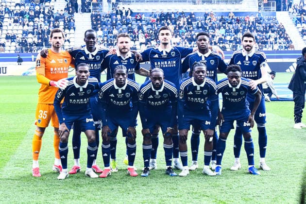 FOOTBALL : Paris FC vs Le Havre AC - Ligue 1 - JournÃ e 27 - 22 03 2026 Photo d™equipe du Paris FC ParisFrance  Copyright: xBaptistexAutissierx