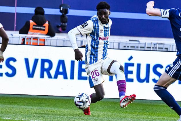 FOOTBALL : Paris FC vs Le Havre AC - Ligue 1 - JournÃ e 27 - 22 03 2026 Simon Ebonog (AC Le Havre) ParisFrance  Copyright: xBaptistexAutissierx