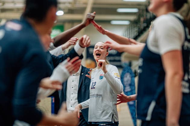 BB 1BL Women Syntainics MBC Lions TK Hannover Luchse Anna Alborova GISA Lions MBC during the 2025 2026 season in the DBBL Toyota Bundesliga Syntainics MBC Lions and TK Hannover Luchse at the SWH Arena on March 22, 2026 in Halle Saale, Sachsen Anhalt, Germany