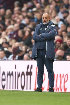 Nuno Espirito Santo Manager of West Ham United Aston Villa v West Ham United, Premier League, Football, Villa Park, Birmingham, UK - 22 Mar 2026Birmingham Villa Park United Kingdom EDITORIAL USE ONLY No use with unauthorised audio, video, data, fixture lists, club league logos or live services. Online in-match use limited to 120 images, no video emulation. No use in betting, games or single club league player publications. Copyright: xRyanxBrowne Shutterstockx 16783328es