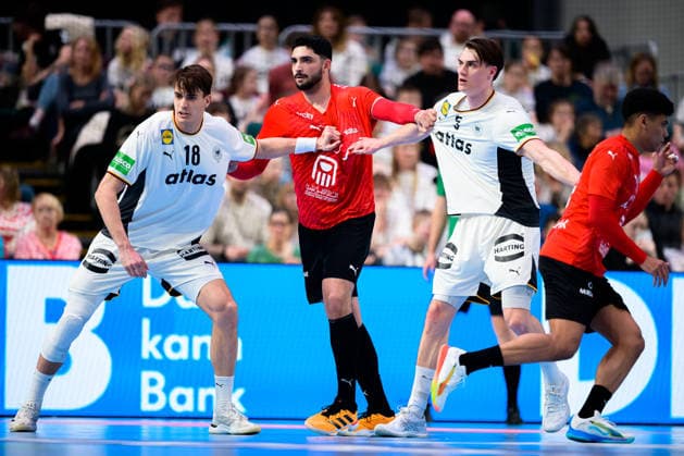 Bremen Handball international match Germany Egypt Bremen ÖVB Arena Germany