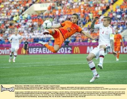 Football, EURO 2012, Netherlands - Denmark