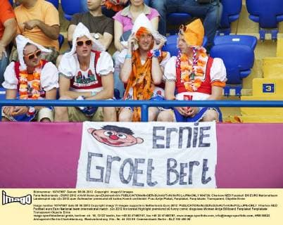 Football, EURO 2012, Netherlands - Denmark, Fans in the stadium