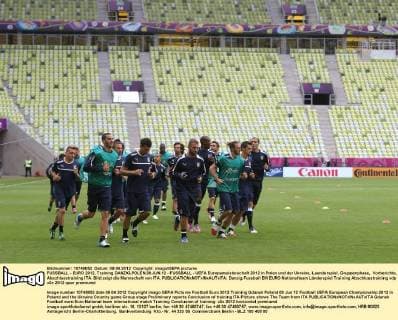 Football, EURO 2012, Final Training Italy
