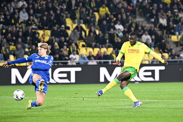 FC Nantes v RC Strasbourg Alsace - Ligue 1 McDonald s 2025 2026 21 Mohamed KABA (fcn) during the Ligue 1 McDonald s match between Nantes and Strasbourg at Stade de la Beaujoire on March 22, 2026 in Nantes, France. Nantes France  Copyright: xFEPx 776348329