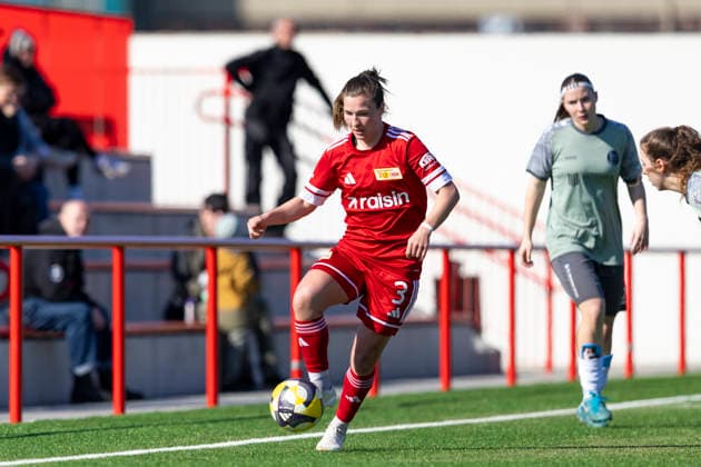 Regionalliga Nordost Frauen 1 FC Union Berlin II vs 1 FFV Erfurt Berlin 22 03 2026 Katja Orschmann 3 1 FC Union Berlin II Regionalliga Nordost Frauen 1 FC Union Berlin II vs 1 FFV Erfurt Trainingszentrum Oberspree KR1 22 03 2026 Copyright: xBEAUTIFULxSPORTS Duehringx