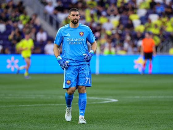 March 21, 2026: Orlando City SC goalkeeper Maxime Crepeau (71) looks on during a MLS, Fussball Herren, USA match between Orlando City SC and Nashville SC at Geodis Park in Nashville, TN. CSM Nashville United States of America - ZUMAc04_ 20260322_zma_c04_164 Copyright: xStephenxFurstx