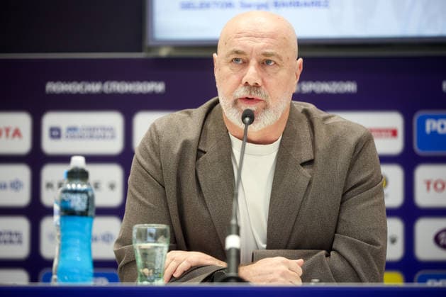 Football, World Cup qualifiers, Bosnia and Herzegovina national team, Press conference
