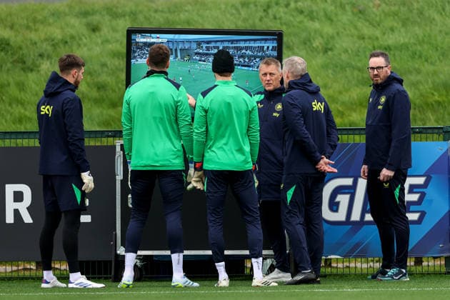 Republic of Ireland Squad Training, FAI HQ, Dublin 23 3 2026 Head Coach Heimir Hallgrimsson Heimir Hallgrimsson 23 3 2026  Copyright: x INPHO RyanxByrnex RB1_8761