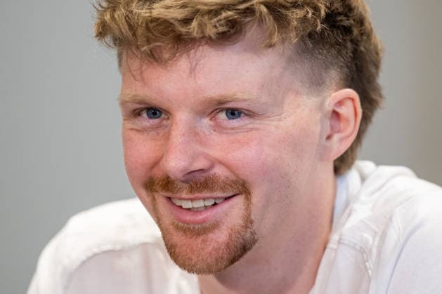 Midfielder Pavel Sulc speaks at a press conference, PK, Pressekonferenz of the Czech national football team before the World Cup playoffs, in Prague, Czech Republic, on March 23, 2026. (CTKxPhoto OndrejxDeml) CTKPhotoP2026032304020  CTKPhotoP2026032304020