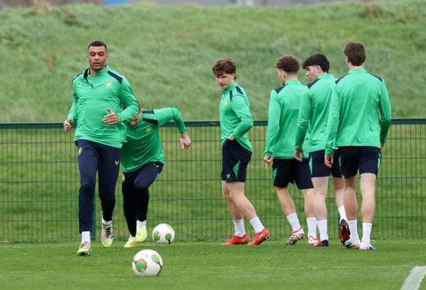 Republic of Ireland U21, U 21 Squad Training, FAI National Training Centre, Dublin 23 3 2026 David Okagbue David Okagbue 23 3 2026  Copyright: x INPHO TomxMaherx RDR_7202