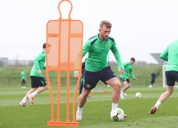 Republic of Ireland U21, U 21 Squad Training, FAI National Training Centre, Dublin 23 3 2026 Sam Curtis Sam Curtis 23 3 2026  Copyright: x INPHO TomxMaherx MGS_2674