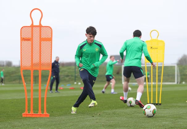 Republic of Ireland U21, U 21 Squad Training, FAI National Training Centre, Dublin 23 3 2026 Aaron Ochoa Moloney Aaron Ochoa Moloney 23 3 2026  Copyright: x INPHO TomxMaherx MGS_2688
