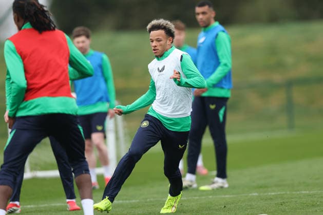 Republic of Ireland U21, U 21 Squad Training, FAI National Training Centre, Dublin 23 3 2026 Trent Kone Doherty Trent Kone Doherty 23 3 2026  Copyright: x INPHO TomxMaherx RDR_7859