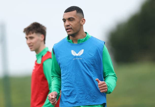 Republic of Ireland U21, U 21 Squad Training, FAI National Training Centre, Dublin 23 3 2026 David Oakgbue David Oakgbue 23 3 2026  Copyright: x INPHO TomxMaherx RDR_8404