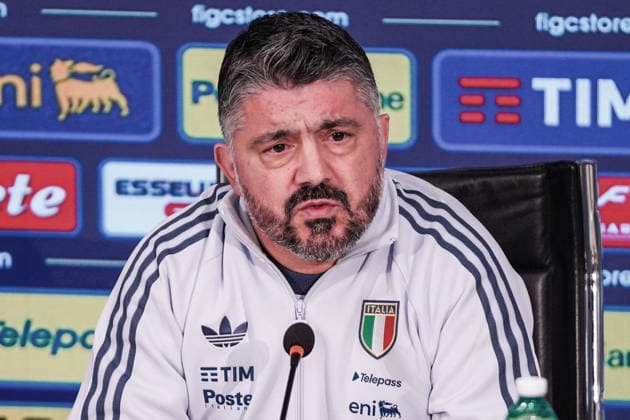 Football, World Cup qualifiers, Italy national team, Press conference
