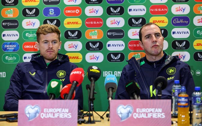 Football, World Cup qualifiers, Ireland national team, Press conference