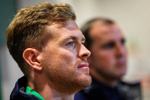 Republic of Ireland press conference, PK, Pressekonferenz FAI HQ, Dublin 23 3 2026 Nathan Collins Nathan Collins 23 3 2026  Copyright: x INPHO RyanxByrnex RB2_4606