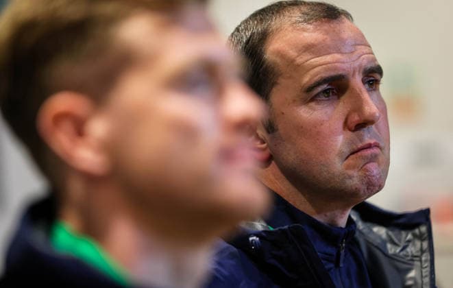 Republic of Ireland press conference, PK, Pressekonferenz FAI HQ, Dublin 23 3 2026 Assistant coach John O™Shea John O™Shea 23 3 2026  Copyright: x INPHO RyanxByrnex RB2_4598