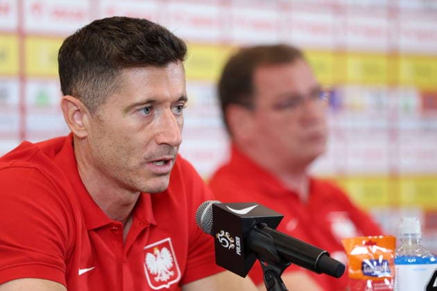 WARSZAWA 23.03.2026 KONFERENCJA PRASOWA REPREZENTACJI POLSKI --- POLISH FOOTBALL national team, Nationalteam press conference, PK, Pressekonferenz ROBERT LEWANDOWSKI JAN URBAN FOT. PIOTR KUCZA FOTOPYK NEWSPIX.PL --- newspix.pl 