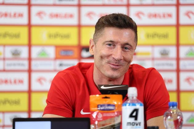 WARSZAWA 23.03.2026 KONFERENCJA PRASOWA REPREZENTACJI POLSKI --- POLISH FOOTBALL national team, Nationalteam press conference, PK, Pressekonferenz ROBERT LEWANDOWSKI FOT. PIOTR KUCZA FOTOPYK NEWSPIX.PL --- newspix.pl 