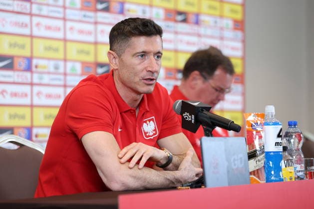 WARSZAWA 23.03.2026 KONFERENCJA PRASOWA REPREZENTACJI POLSKI --- POLISH FOOTBALL national team, Nationalteam press conference, PK, Pressekonferenz ROBERT LEWANDOWSKI FOT. PIOTR KUCZA FOTOPYK NEWSPIX.PL --- newspix.pl 