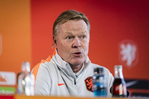 ZEIST , 23-03-2026 , KNVB campus , season 2025 2026 , Dutch football , press conference, PK, Pressekonferenz Ronals Koeman , picture shows, Ronald Koeman Press conference Ronald Koeman  x202604811x Copyright: