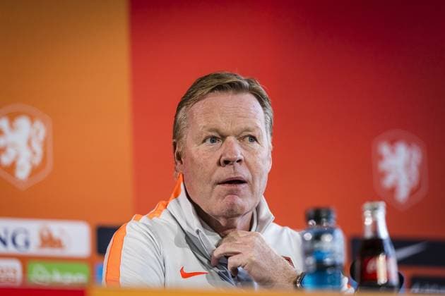 ZEIST , 23-03-2026 , KNVB campus , season 2025 2026 , Dutch football , press conference, PK, Pressekonferenz Ronals Koeman , picture shows, Ronald Koeman Press conference Ronald Koeman  x202604816x Copyright: