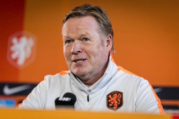 ZEIST , 23-03-2026 , KNVB campus , season 2025 2026 , Dutch football , press conference, PK, Pressekonferenz Ronals Koeman , picture shows, Ronald Koeman Press conference Ronald Koeman  x202604827x Copyright:
