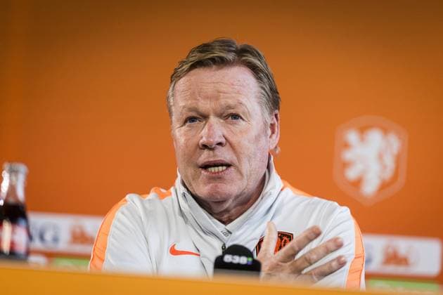 ZEIST , 23-03-2026 , KNVB campus , season 2025 2026 , Dutch football , press conference, PK, Pressekonferenz Ronals Koeman , picture shows, Ronald Koeman Press conference Ronald Koeman  x202604851x Copyright: