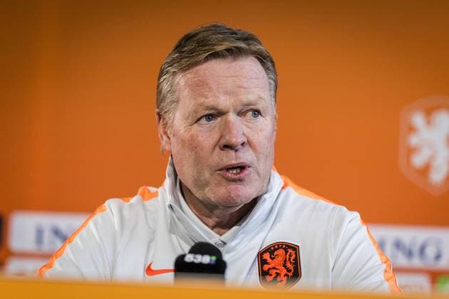 ZEIST , 23-03-2026 , KNVB campus , season 2025 2026 , Dutch football , press conference, PK, Pressekonferenz Ronals Koeman , picture shows, Ronald Koeman Press conference Ronald Koeman  x202604856x Copyright: