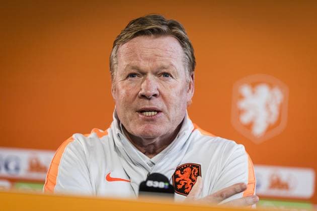 ZEIST , 23-03-2026 , KNVB campus , season 2025 2026 , Dutch football , press conference, PK, Pressekonferenz Ronals Koeman , picture shows, Ronald Koeman Press conference Ronald Koeman  x202604859x Copyright: