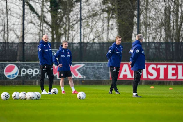 Football, Norway national team, Training