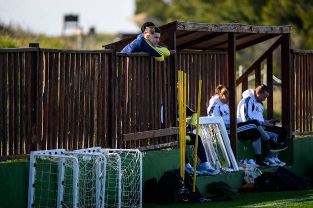 260323 Viktor Gyökeres of the Swedish national football team during a training session on March 23, 2026 in Valencia Photo Joel Marklund BILDBYRAN code JM JM0804 bbeng fotboll football soccer fotball vm kval fifa world cup qualifier qualifier träning practice training sverige sweden sverige a  Copyright: JOELxMARKLUND BB260323JM048