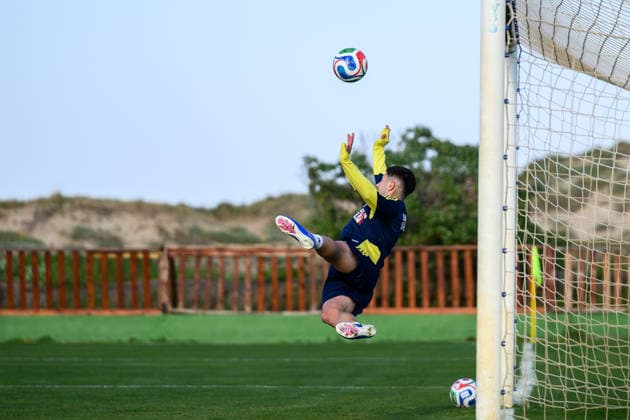 Football, World Cup qualifiers, Sweden national team, Training