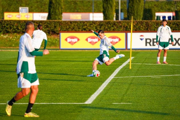 Giacomo Raspadori during the Italia team training at federal technical center of Coverciano, Florence, Italy - March 23, 2026. - Soccer  Copyright: xLaPressex