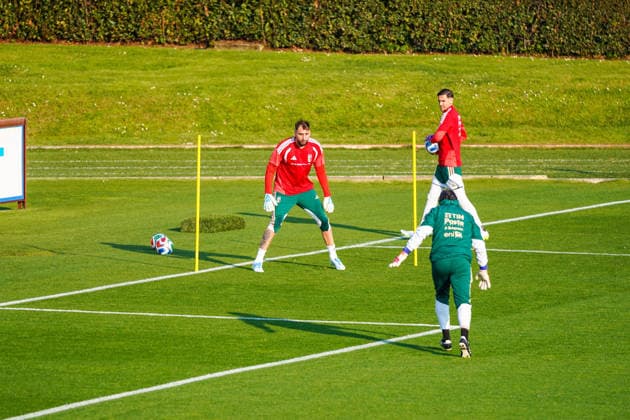 Gianluigi Donnarumma during the Italia team training at federal technical center of Coverciano, Florence, Italy - March 23, 2026. - Soccer  Copyright: xLaPressex