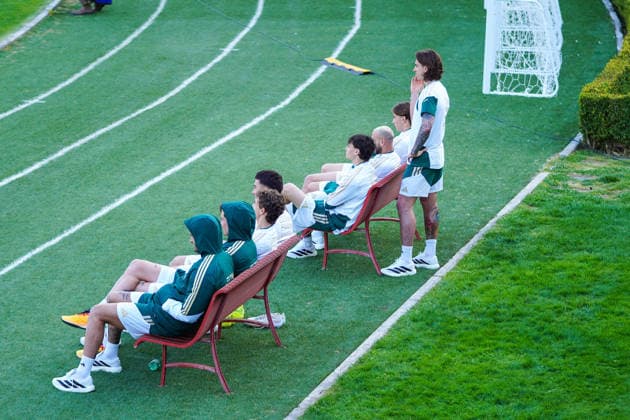 The Italy team during the Italia team training at federal technical center of Coverciano, Florence, Italy - March 23, 2026. - Soccer  Copyright: xLaPressex
