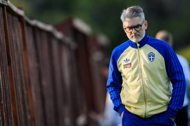 260323 Niclas CarlnÃ n, General Secretary of the Swedish Football Federation, during a training session on March 23, 2026 in Valencia Photo Joel Marklund BILDBYRAN code JM JM0804 bbeng fotboll football soccer fotball vm kval fifa world cup qualifier qualifier träning practice training sverige sweden sverige a  Copyright: JOELxMARKLUND BB260323JM099