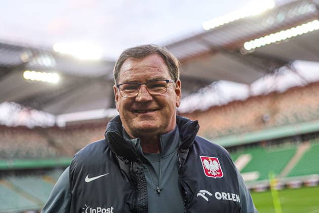 23.03.2026 WARSZAWA -STADION LEGII PILKA NOZNA (FOOTBALL) ZGRUPOWANIE REPREZENTACJI POLSKI ELIMINACJE MISTRZOSTW SWIATA FIFA 2026 ( FIFA World Cup, WM, Weltmeisterschaft, Fussball 26â ¢ UEFA Qualifiers ) TRENING REPREZENTACJI POLSKI NZ JAN URBAN SELEKCJONER REPREZENTACJI POLSKI FOTO LUKASZ GROCHALA CYFRASPORT NEWSPIX.PL --- newspix.pl 