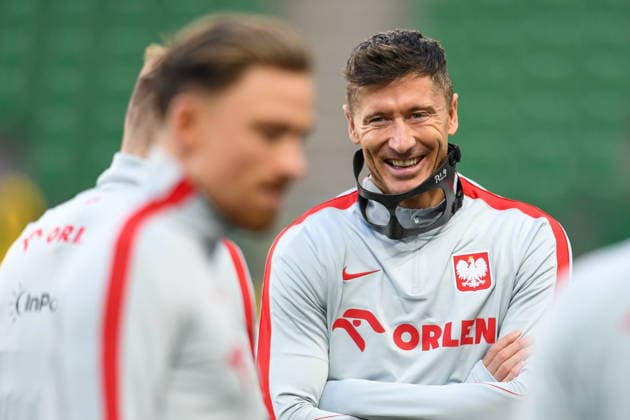 2026.03.23 Warszawa pilka nozna Zgrupowanie reprezentacji Polski trening przed meczem baraÅ¼owym Polska - Albania sezon 2025 2026 Zgrupowanie reprezentacji Polski trening przed meczem baraÅ¼owym Polska - Albania N z Foto Weronika Morciszek PressFocus 2026.03.23 Warszawa Football - Zgrupowanie reprezentacji Polski konferencja prasowa przed meczem baraÅ¼owym Polska - Albania sezon 2025 2026 Zgrupowanie reprezentacji Polski konferencja prasowa przed meczem baraÅ¼owym Polska - Albania Credit: Weronika Morciszek PressFocus NEWSPIX.PL --- newspix.pl 