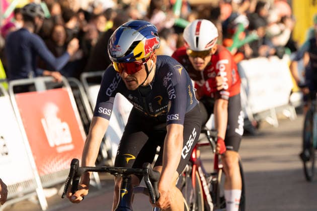 March 23, 2026, Sant Feliu De Guixols, Girona, Spain: Sant Feliu De Guixols. Tom Pidcock comes in third place on stage 1 of Volta Catalunya Volta Catalunya 2026  - ZUMAm214 20260323_zip_m214_041 Copyright: xMatteoxSeccix