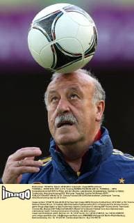 Football, EURO 2012, Spain's successful coach Vicente del Bosque
