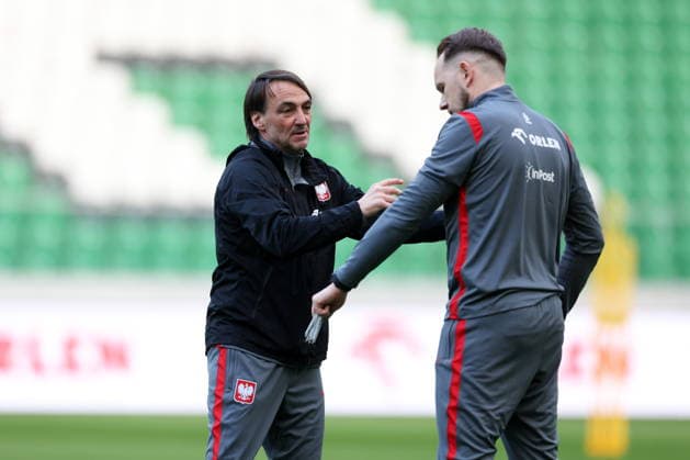 WARSZAWA 23.03.2026 TRENING REPREZENTACJI POLSKI --- POLISH FOOTBALL national team, Nationalteam TRAINING SESSION IN WARSAW JUAN IRIBARREN GRZEGORZ STASZEWSKI FOT. PIOTR KUCZA FOTOPYK NEWSPIX.PL --- newspix.pl 
