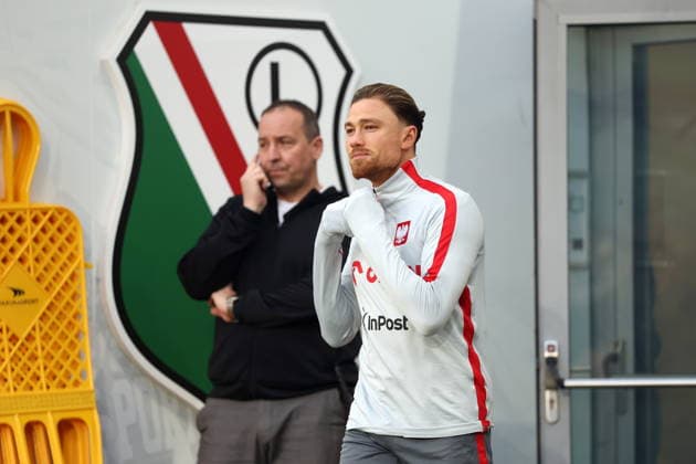 WARSZAWA 23.03.2026 TRENING REPREZENTACJI POLSKI --- POLISH FOOTBALL national team, Nationalteam TRAINING SESSION IN WARSAW PIOTR POPOWSKI MATTY CASH FOT. PIOTR KUCZA FOTOPYK NEWSPIX.PL --- newspix.pl 