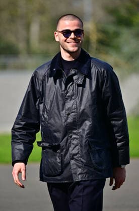 Lucas Chevalier - Les joueurs de l équipe de France de football arrivent au Centre national de football de Clairefontaine-en-Yveline, France, le 23 mars 2026. Les vice-champions du monde se rendront cette semaine aux Etats-Unis, dans la banlieue de Boston, pour y disputer deux matchs amicaux en préparation de la Coupe du monde 2026. D’abord contre le Brésil jeudi (21h) puis la Colombie dimanche (21h). Christian Liewig Bestimage French soccer team during the Arrival of French team at INF Clairefontaine on March 23, 2026 in Clairefontaine, France. Clairefontaine-en-Yveline France  Copyright: xChristianxLiewigx xBestimagexChristianxLiewigx xBestimagex
