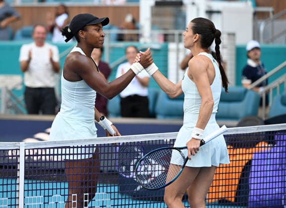 Tennis, WTA tournament in Miami